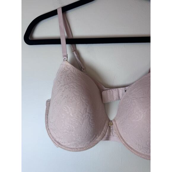 Natori 136059 Sheer Jacquard Full Fit Contour Underwire Bra Sz 36C Honey Blush - Picture 5 of 10